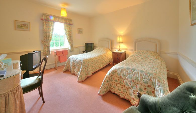 Twin bedroom at B&B in Wallingford